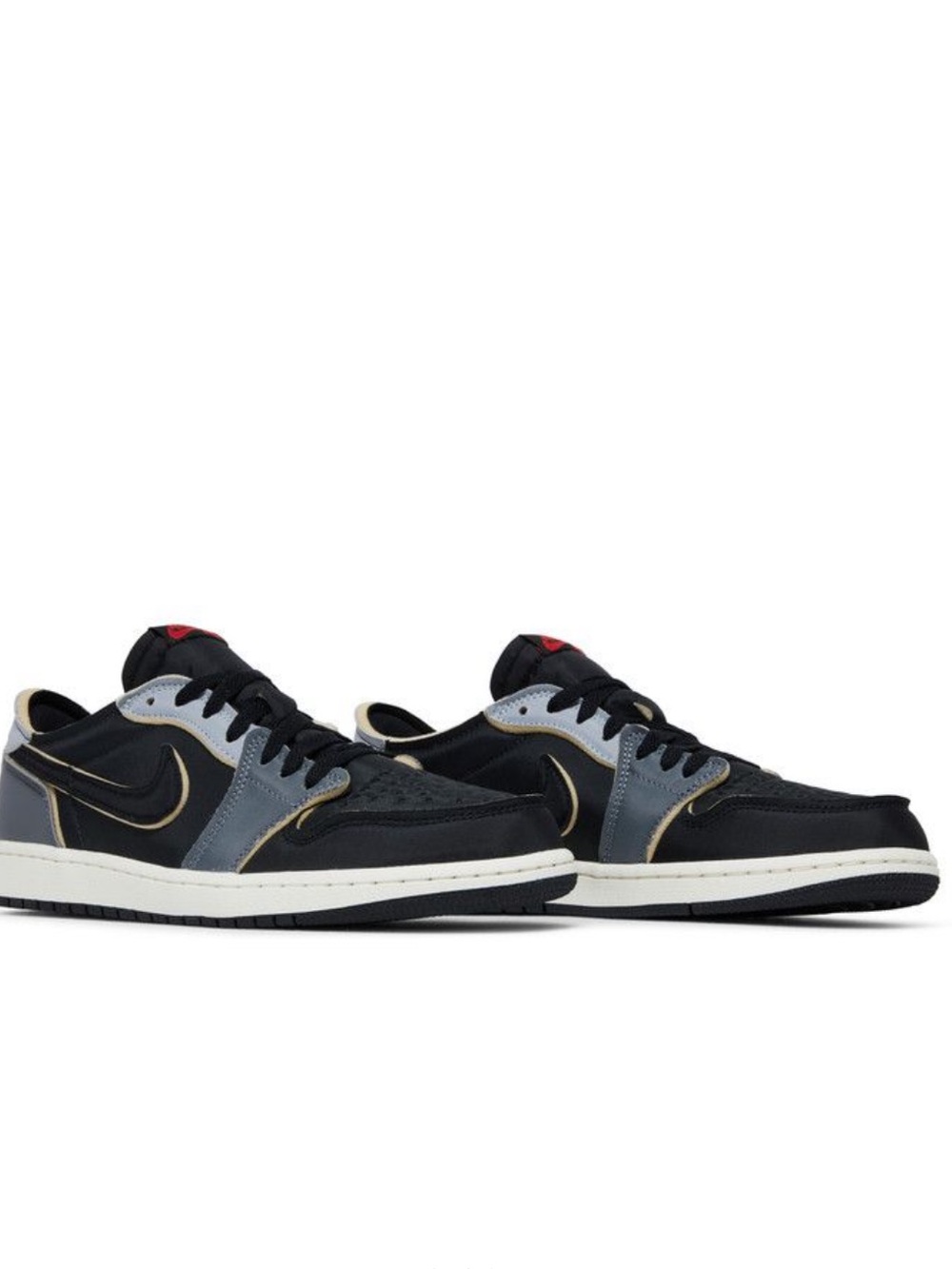 AIR JORDAN 1 Low OG EX Dark Smoke Grey Men's 6 Women's 7.5-8 Like New